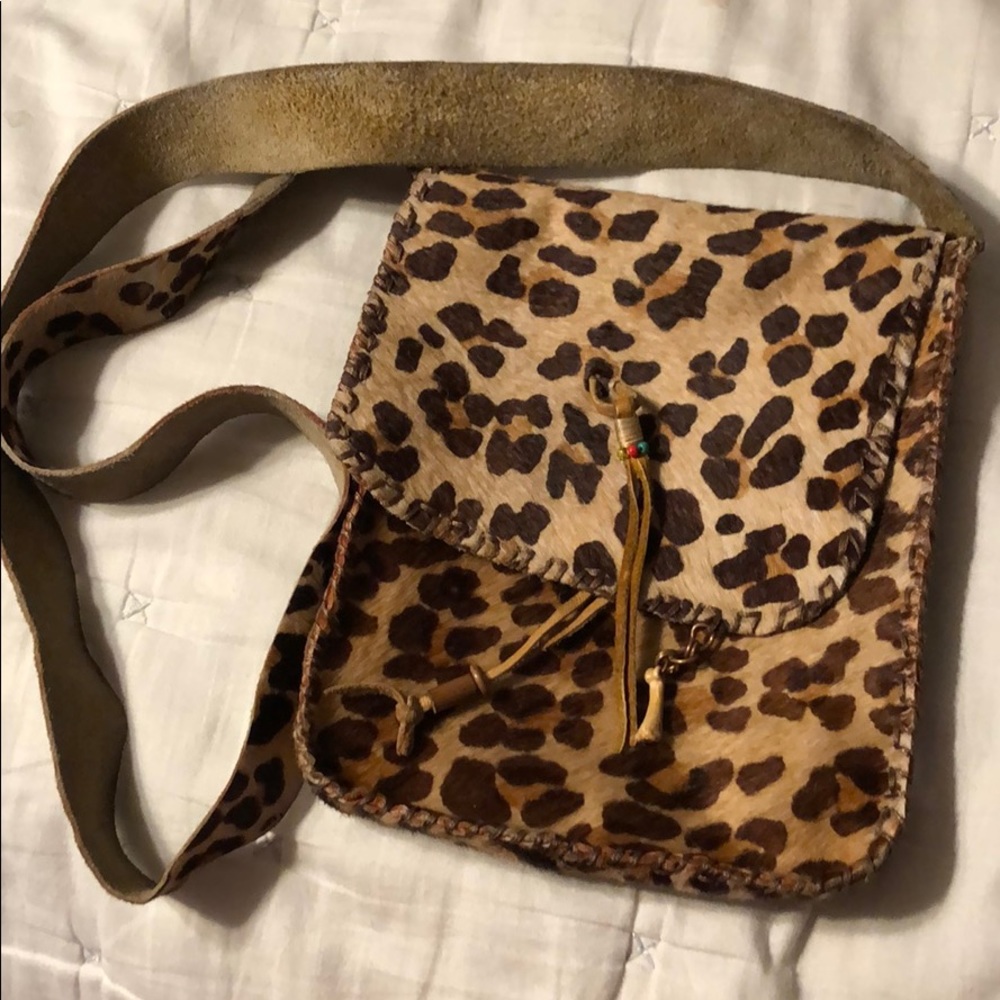Leopard purse